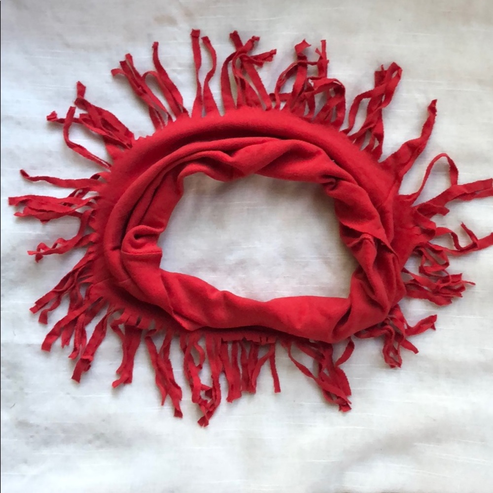 Homemade Fringe Scarf - Picture 2 of 4